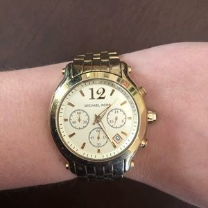 Gold Michael Kors Watch